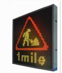 Cold Rolled Iron Cabinet Led Lane Control Guide Displays Traffic Variable