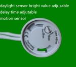 PIR Human Motion Sensor LED Strip Light Kit with Daylight Sensor Double Heads