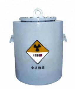Buy cheap Radioactive Material Storage Lead Shielded Containers With Double Locking Device product