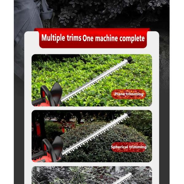 Rechargeable Cordless Grass Shear & Shrubbery Trimmer Handheld 21V Electric Grass Trimmer Hedge Shears/Grass Cutter