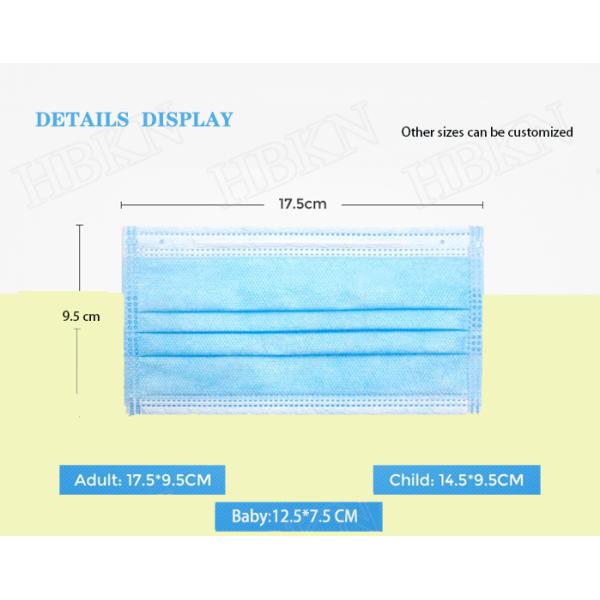 Lightweight Disposable Earloop Mask Soft Single Use Face Mask Multi Color