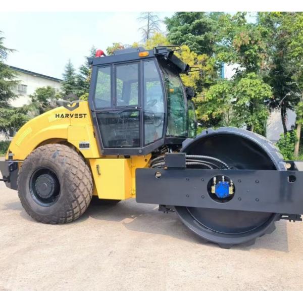 14Ton Hydraulic Drive Single Drum Vibratory Roller LTS214H With 110KW Cum-mins Engine