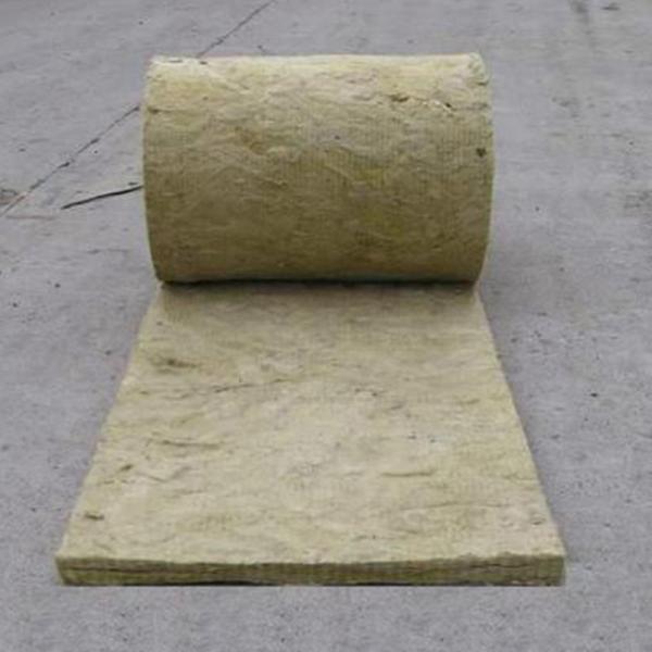 Fiber Rock Wool Roll Felt 25mm-100mm Thickness For Thermal Insulation