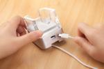 COMER New acrylic display alarm cradle security stands for tablet android mobile
