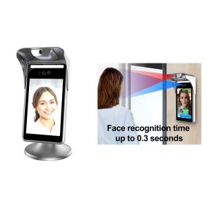 Buy cheap Touchless 300ms Linux Face Recognition Terminal Access Control Thermometer product