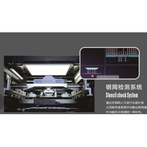 CCD Digital Camera System Solder Paste Printing Machine Automatic