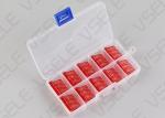 10Pcs / Box Conductor Push Wire Terminals Block With Lever