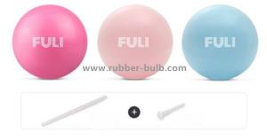 Buy cheap FULI yoga ball 25cm PVC ball plastic exercise massage fitness ball product