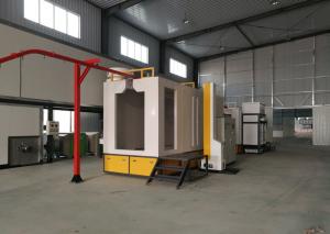 China CE Aluminium Powder Coating Plant / Automatic Powder Coating System Gas LPG Oil Heating on sale