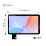 10.1 Inch Open Frame Pcap Waterproof Touchscreen Panel With I2C USB Interface