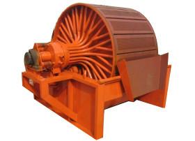 Buy cheap High Capacity Sorting Separator Machine Industrial Dewatering External Drum Filter product