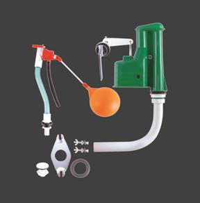 China 290MM Plastic Siphone Type High Flush Toilet Cistern Mechanism Concealed Toilet Flush on sale