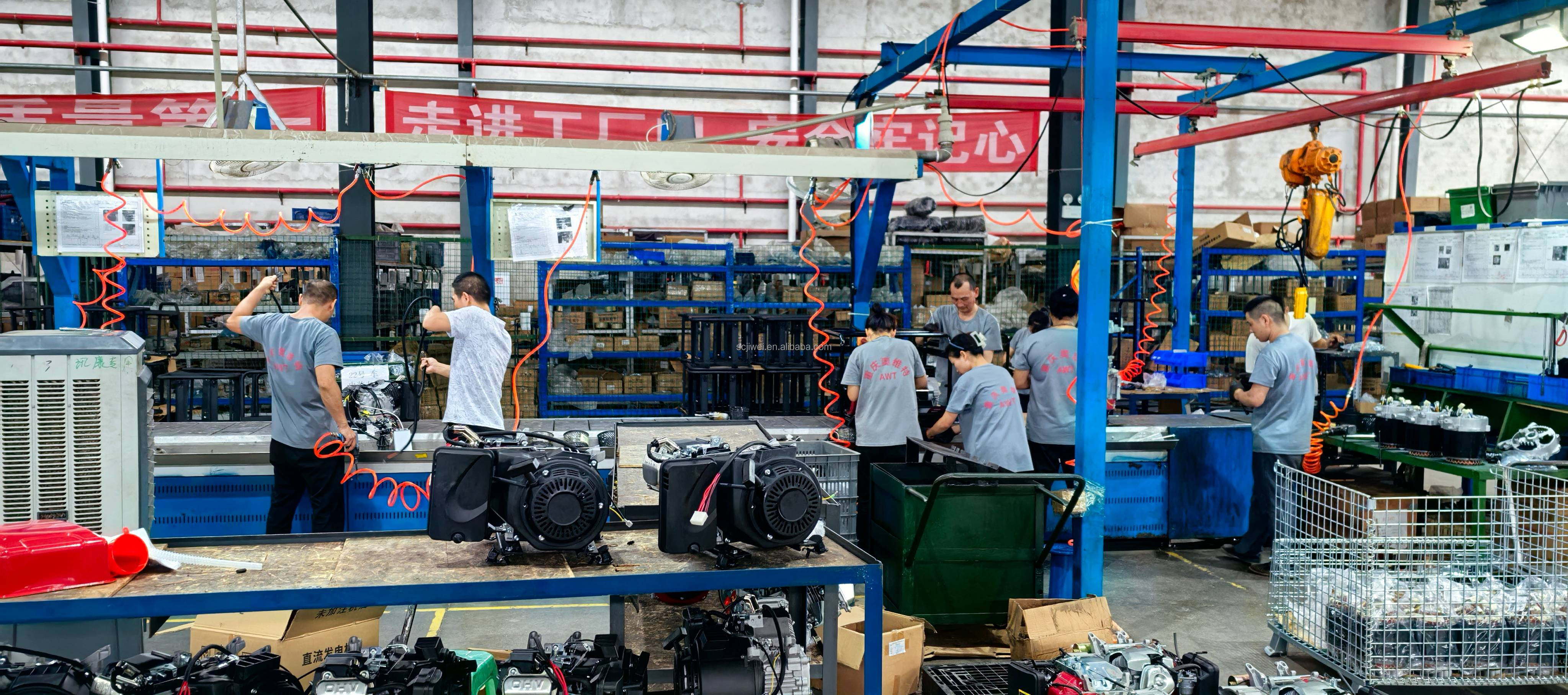 Versatile Starting Methods Silent 3kw 3.5kw Open Rack Generator Set EPA Certification