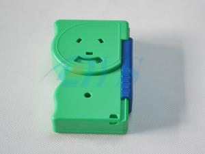 Buy cheap Environmentally Friendly Fiber Optic Connector Cleaner Green Tape Cassette product