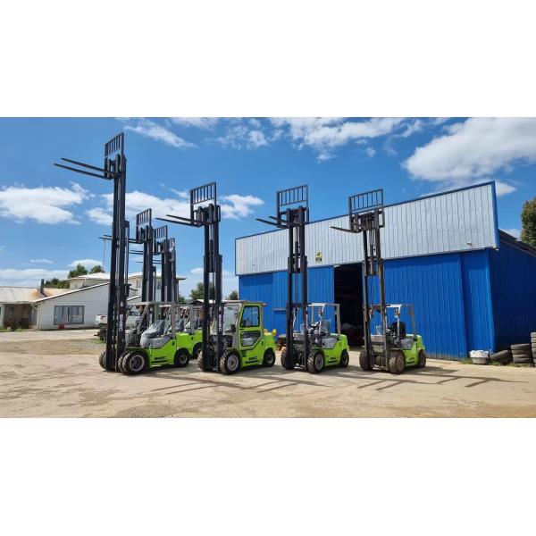 High Lifting Height 12m 2 Ton Reach Forklift with 122mm Fork Width AC Motor Powered