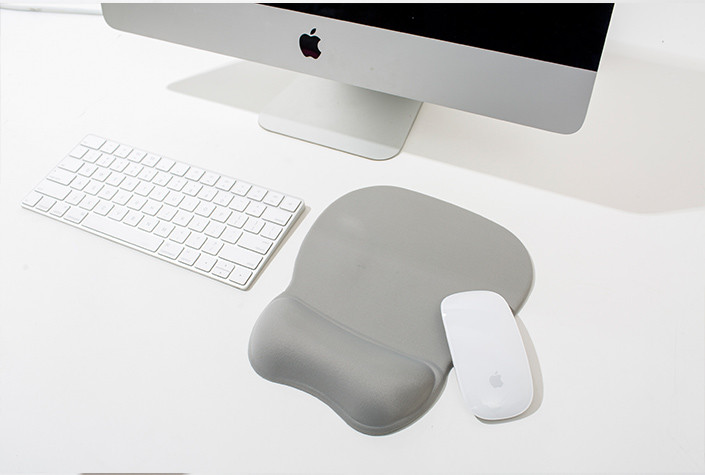 ROHS Custom Mouse Pad With Wrist Rest , Mouse Pad For Ergonomic Mouse