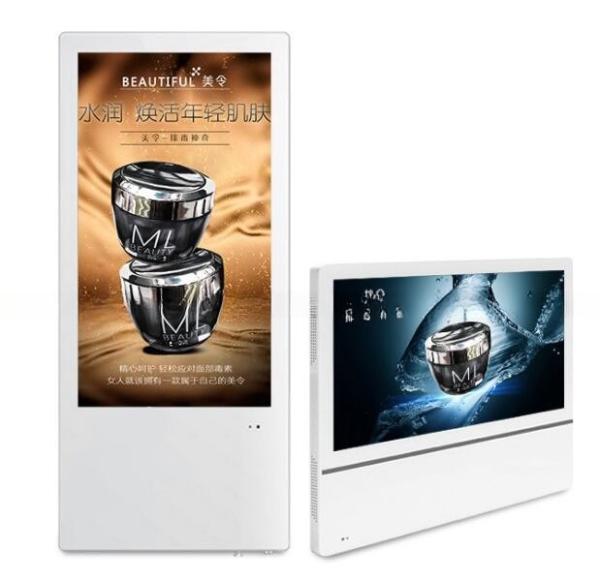 Quality Wall Mounted 24 Inch AD Signage Display Super Slim LCD WIFI Network Android Monitor for sale