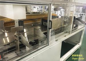 Energy Savinh Full Servo 600ppm Baby Pullup Diaper Stacker Machine