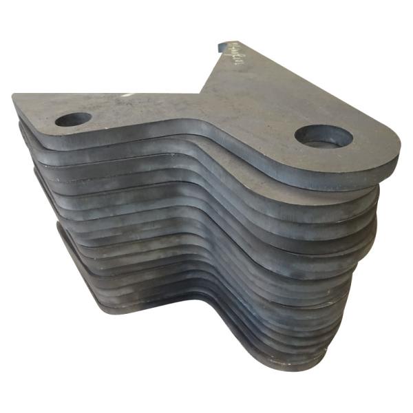 Q345B Carbon Steel Custom Steel Plate Cutting CNC Flame S355J2 Flat Metal Mounting Plate