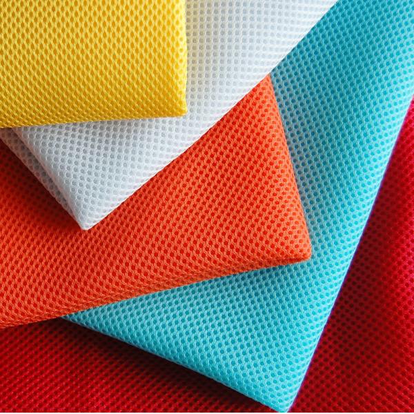 3mm 100 Polyester Mesh Fabric Knitted Breathable Mesh Fabric For Shoes