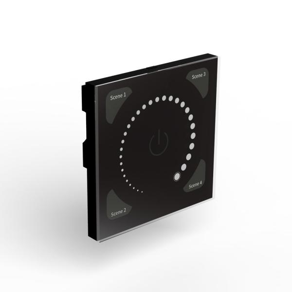Quality Smart Touch Screen Dimmer Switch 90 * 90mm Modern Push Button 5 Years Guarantee for sale