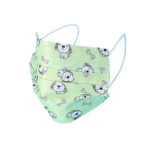 Three Ply Child Friendly Face Masks Antibacterial Surgical Mask Dust Proof