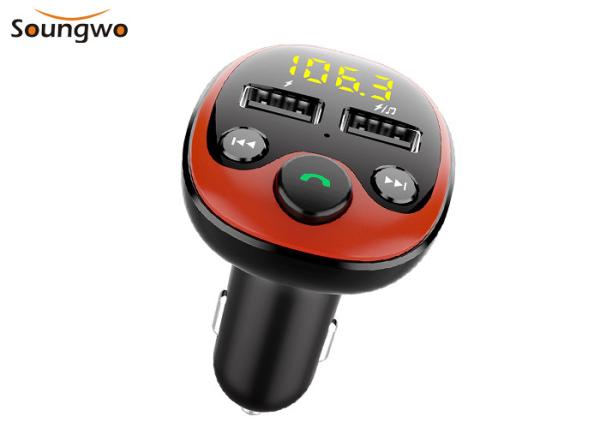 HFP HSP Bluetooth Car Kit Support TF Card 32G Usb Bluetooth Adapter For Car
