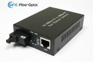 China 1550nm Fiber Optic Media Converter on sale