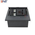 Smart office hidden pop up desktop socket with universal power outlets