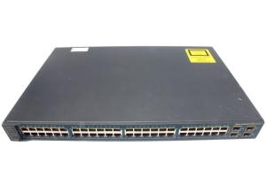Buy cheap 4 SFP Cisco Catalyst 3650 Switch IP Services WS-C3560V2-48TS-E 32 MB Flash product