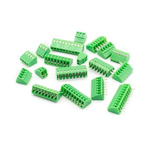 2.54mm Pitch PCB Mounted Screw Terminal Blocks 300V 10A