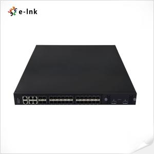 China Network Switch Layer 3 Managed 24-Port 10G SFP + 2-Port 40G QSFP Fiber Optic Switch on sale