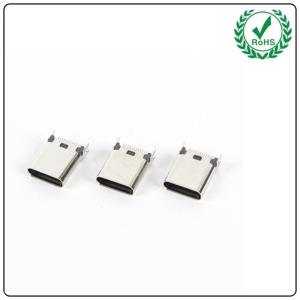 Buy cheap USB-31S-F-01 USB C Female Connector High Durability Vertical USB 3.1 product