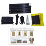 EN71 Portable Volleyball Net Polyester Volleyball Four Square Net