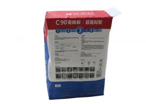China 120g/M2 Kraft Paper Pasted Valve Bags Cement Packaging Bags For Gypsum Plaster on sale