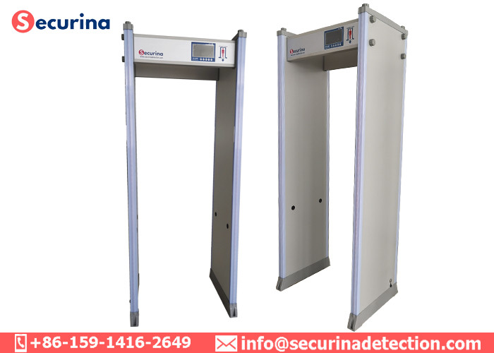 45 Zones Arched Metal Detector Multi Zones Stationary Frame For Security Checking