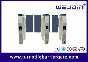 China Speed Swing Turnstile Gate Pedestrian Access Control With DC Permanent Magnet Motor on sale