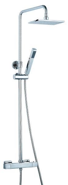 Quality Contemporary Shower Faucets , Modern Brass Thermostatic Bath Mixer for sale