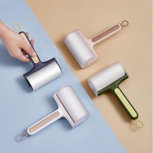 China Reusable Lint Brush Roller Sticky Lint Remover Pet Hair Remover Roller on sale
