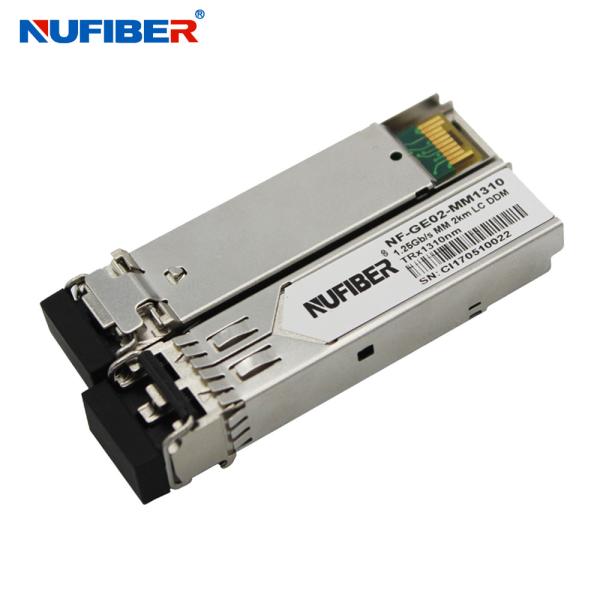 Dual SFP Module Single Mode 2.5Gb/S 2km 1310nm 3 Years Warranty