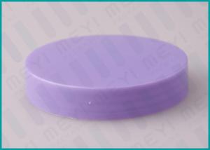 China 75mm Violet Plastic Mason Jar Lids , Non Spill Screw Top Wide Mouth Cap on sale
