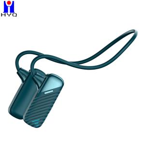 China Long Standby Waterproof Neckband Bluetooth Earphones Build In 16GB Memory Card on sale