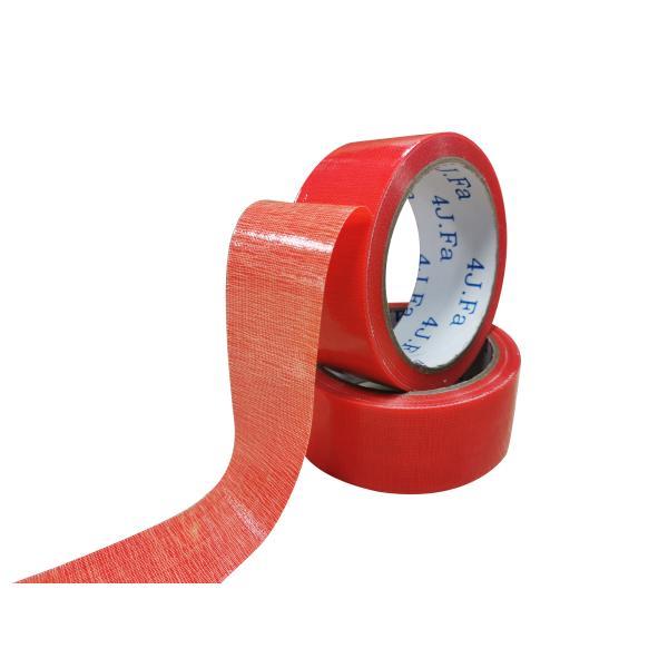 Single Sided Waterproof Red Hot Melt Adhesive Cloth Tape Masking Use