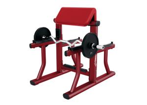 China Red Commercial Grade Gym Equipment Weight Training Arm Curl Bench Machines on sale