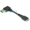Buy cheap Micro USB 3.0 Data Sync & Charger Cable A Male 90 Degree to Micro B (11CM) from wholesalers