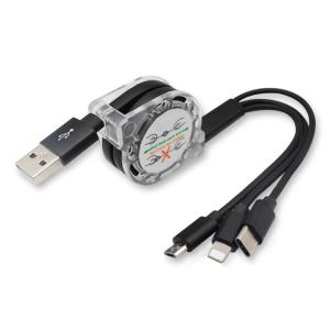 Buy cheap Durability Retractable Cell Phone Cord Fast Easy Chargering Strong Connection product