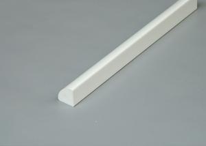 Buy cheap Quarter Round PVC Decorative Mouldings , Recyclable Decorative Molding For Walls product