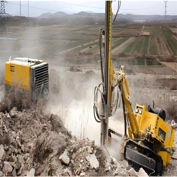 Earth Rock Blasting Hole Drill Machine for Quarry Mine Construction