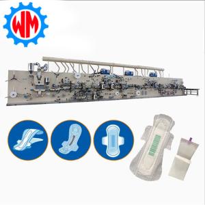 High Speed Full Servo Sanitary Napkin Production Line Automation Control System