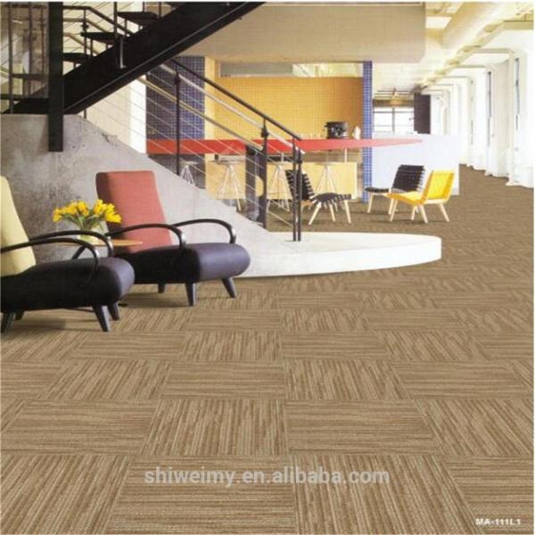 Quality New design 100%PP tile carpet for office for sale